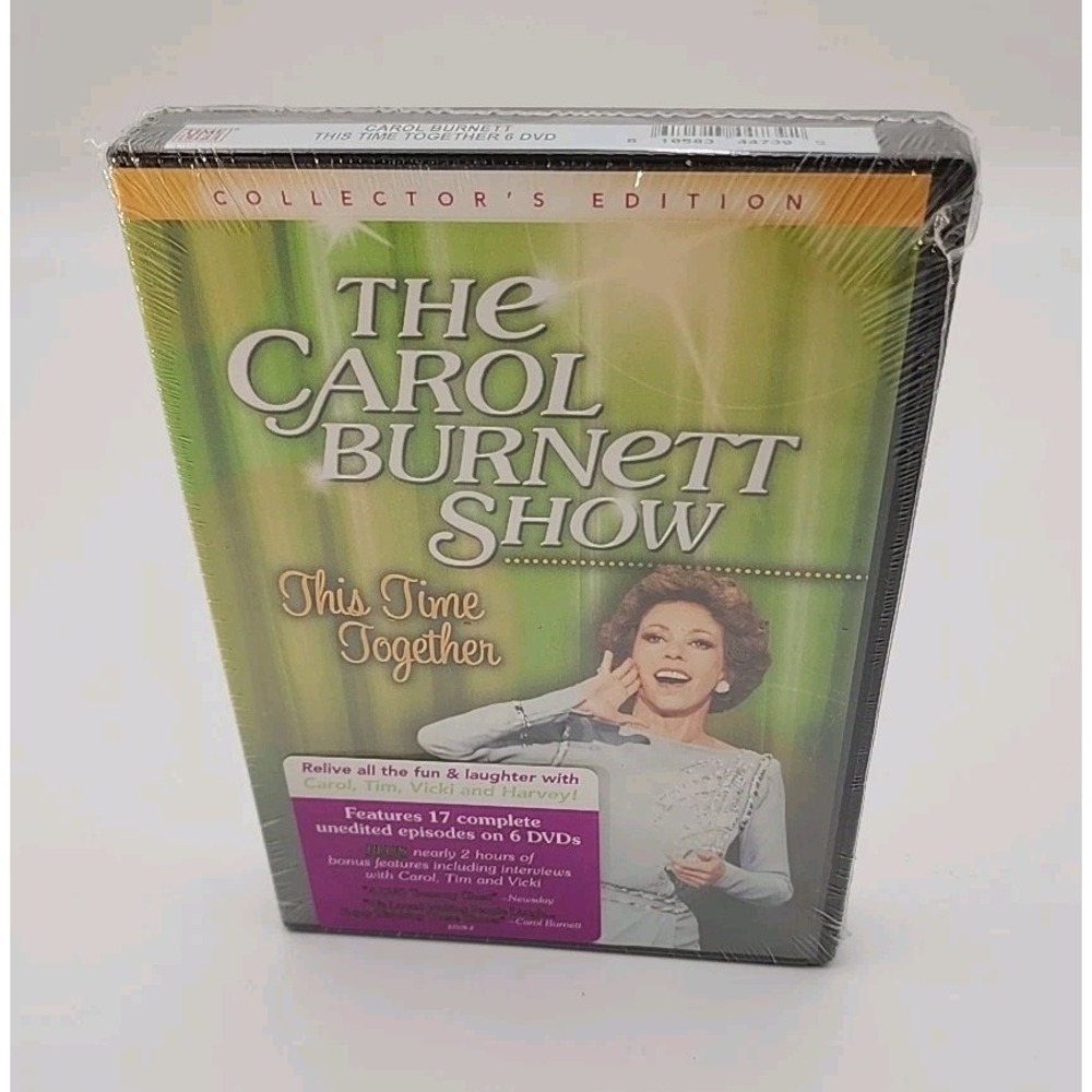 The Carol Burnett Show: This Time Together 17 UNEDITED EPISODES ON 6 DVD'S